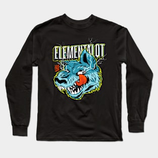 elementalqt wolf Long Sleeve T-Shirt